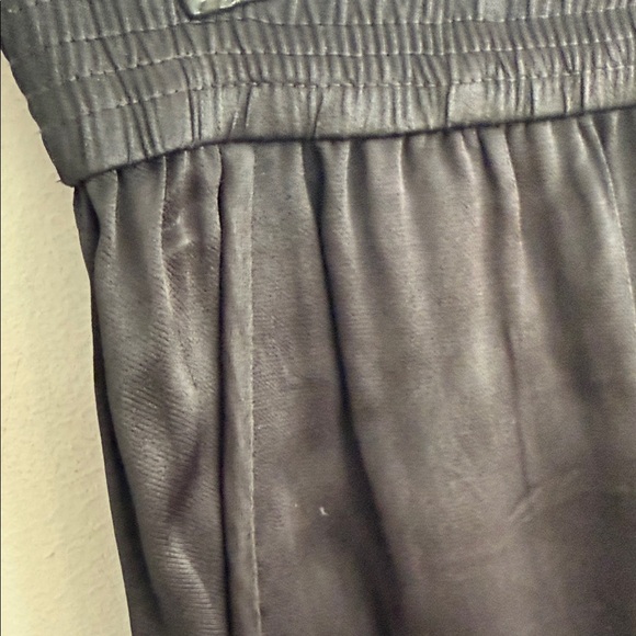 Zara Satin Black Pants - Picture 4 of 4